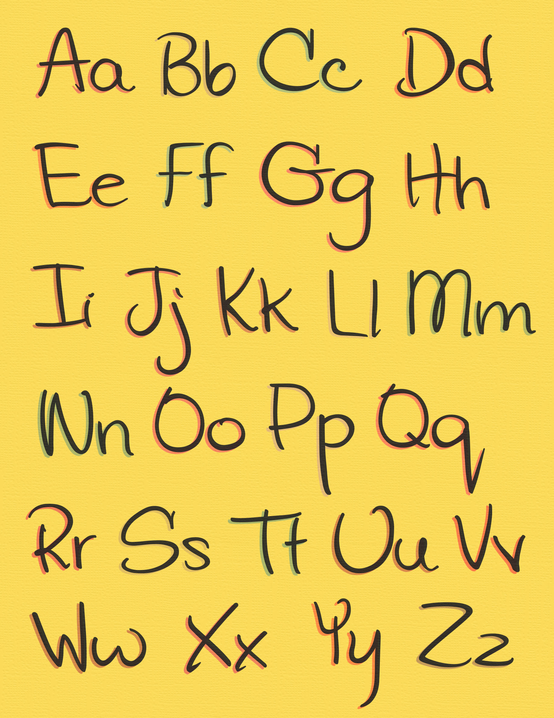 Mrs Husband Alphabet